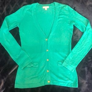 Size Small Lilly Pulitzer Green Cardigan